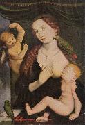 Hans Baldung Grien, Madonna mit den Papageien